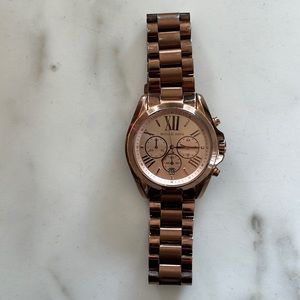 Rose gold Michael Kors Watch - normal wear - rose gold